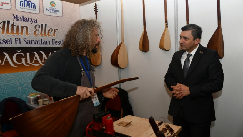 Malatya 'Altın Eller Geleneksel El Sanatları' Festivalinin Açılışı Yapıldı