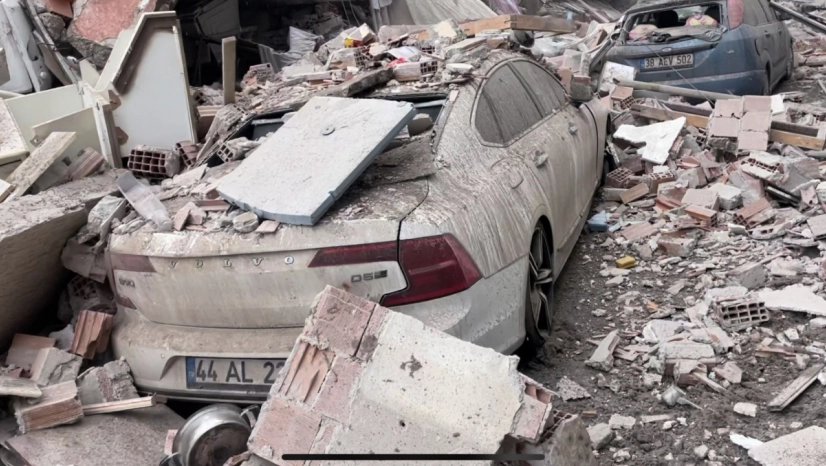 Malatya'da depremde 200 milyon TL değerindeki 245 araç hurdaya döndü