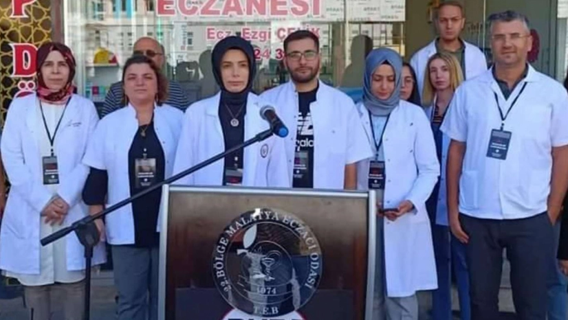 Malatya'da eczacılar 'Eczanelerimiz kapanmasın' dedi