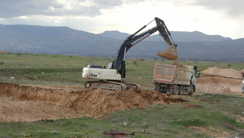 Malatya'da köy evlerinin inşasına başlandı