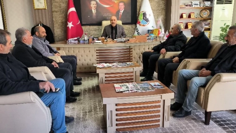 Malatya Doğanşehir'de mahalleliden 'hizmet' teşekkürü
