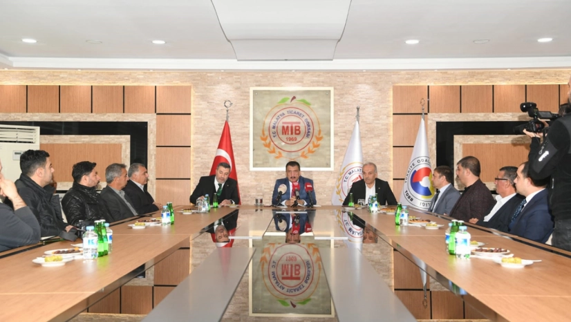 MTB Başkanı Özcan: Kuru kayısı ihracatında Malatya'nın hak ettiği değeri görmesi için çalışıyoruz