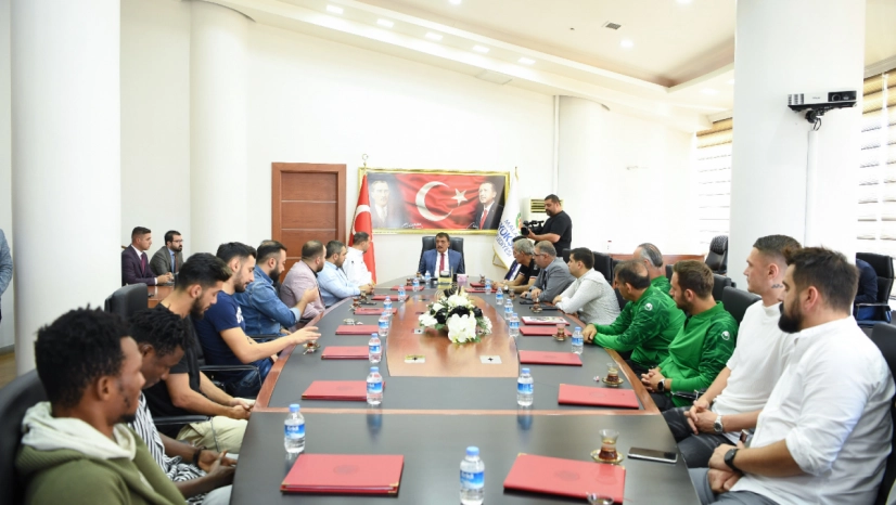 YMS Yönetiminden Büyükşehir'e Ziyaret