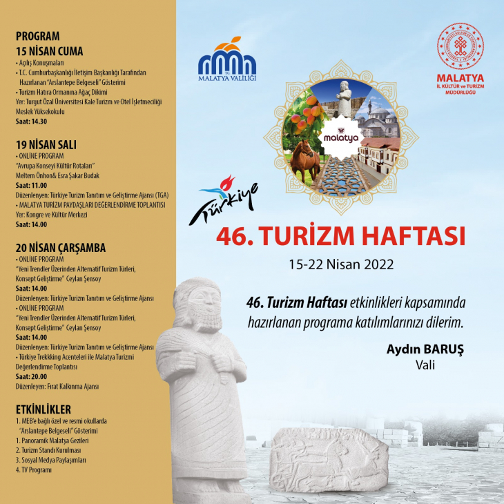 Vali Baruş'a Turizm Haftası Ziyareti