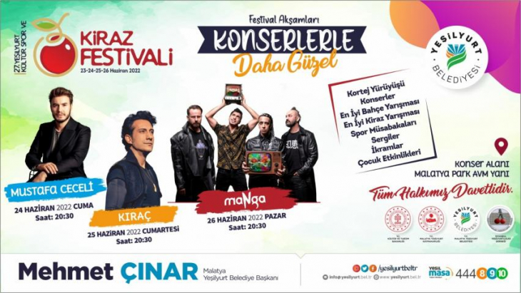 Kiraz Festivali 24 Haziran'da Start Alacak